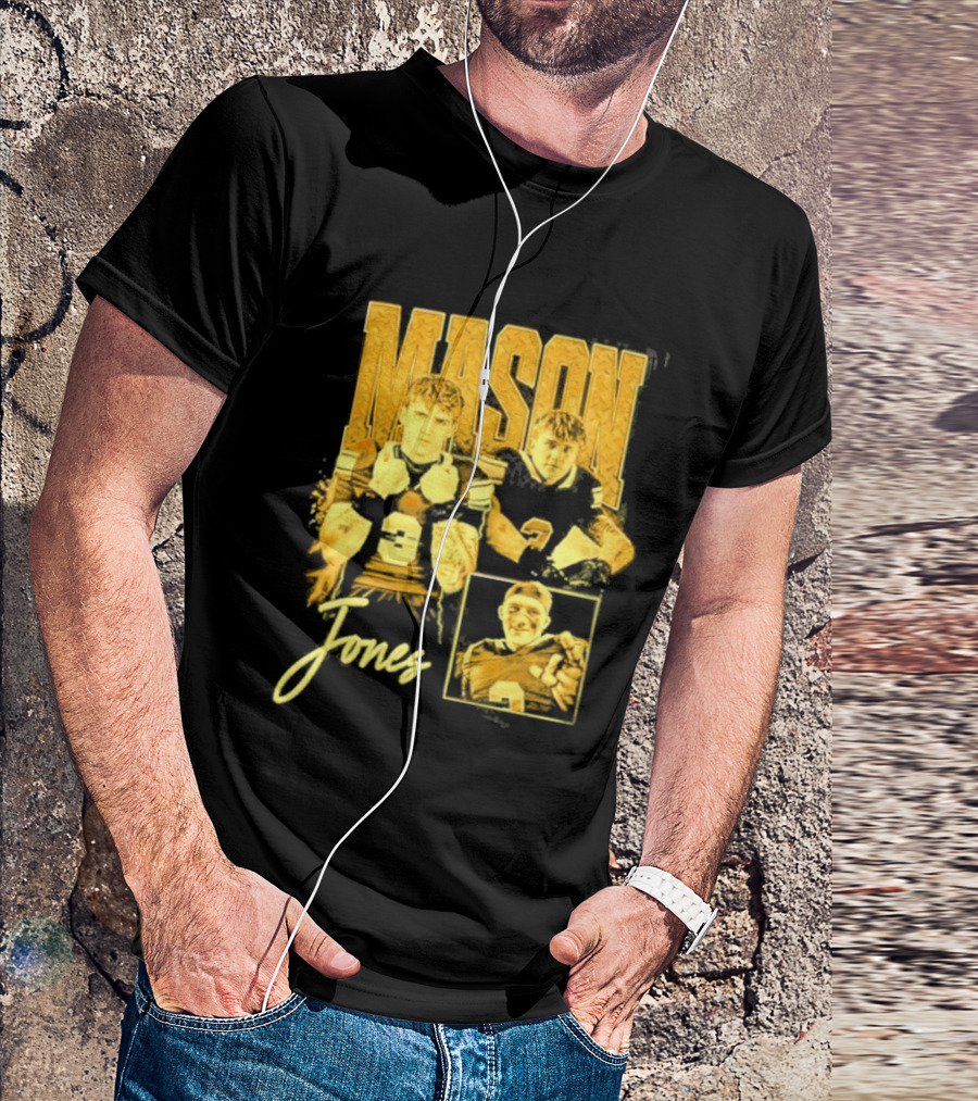 Mason Jones Alabama Crimson Tide Football Player T-Shirt