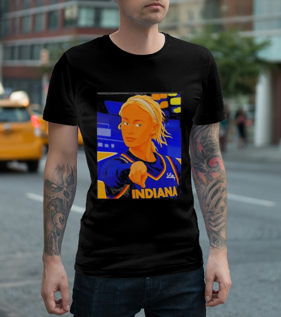 Indiana Fever Sophie Cunningham WNBA Player T-Shirt
