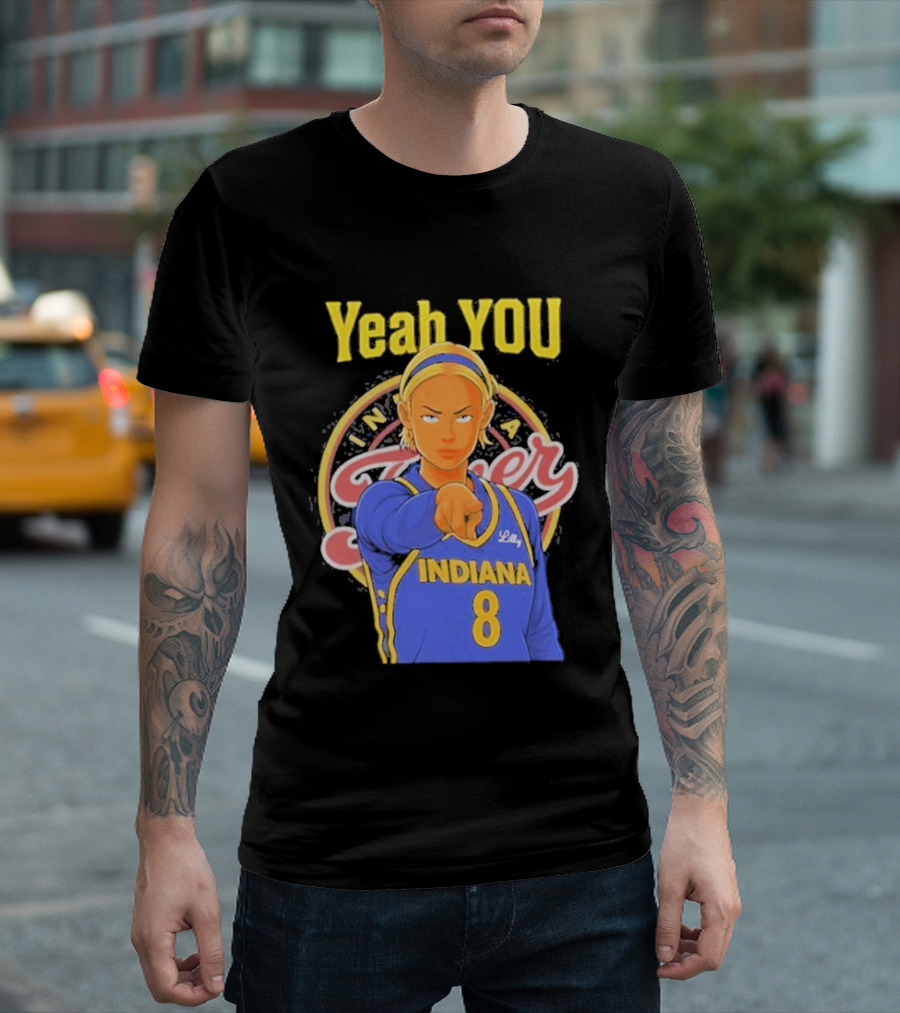 Yeah You Indiana Fever Number 8 T-Shirt