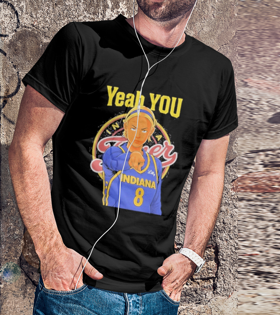 Yeah You Indiana Fever Number 8 T-Shirt