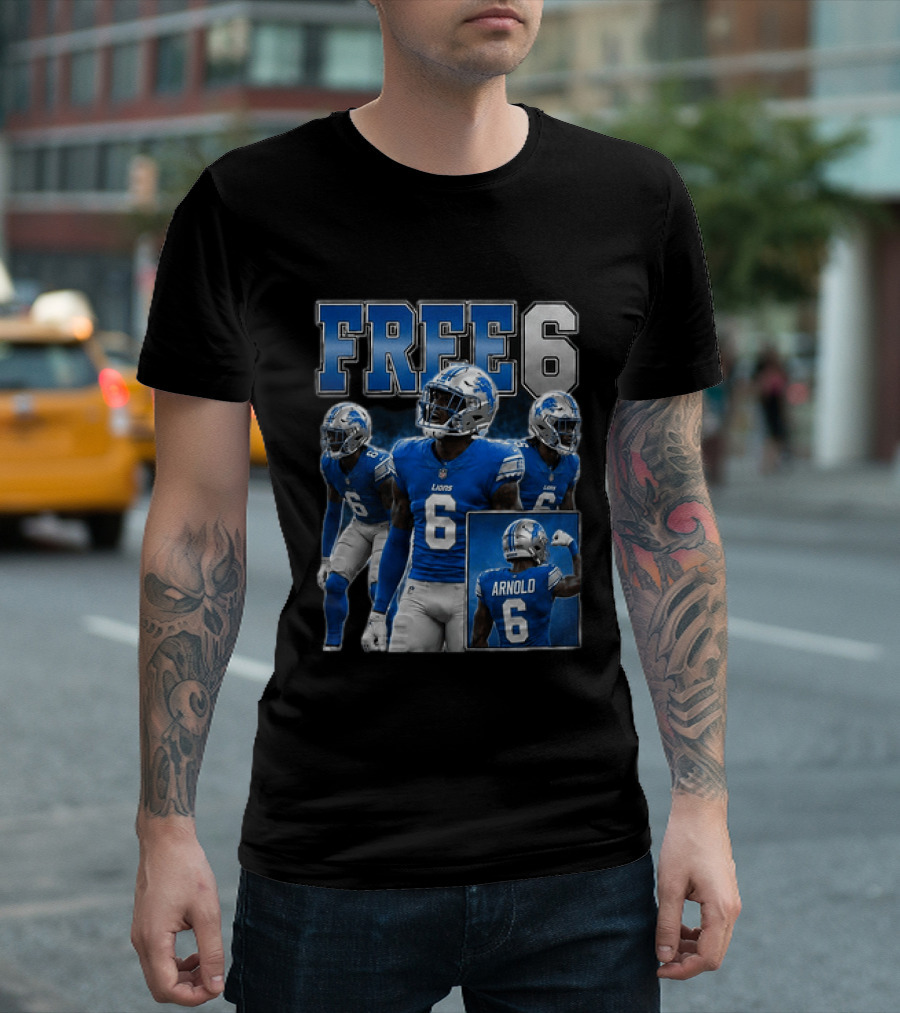 Lions Free 6 Arnold St Brown Brothers T-Shirt