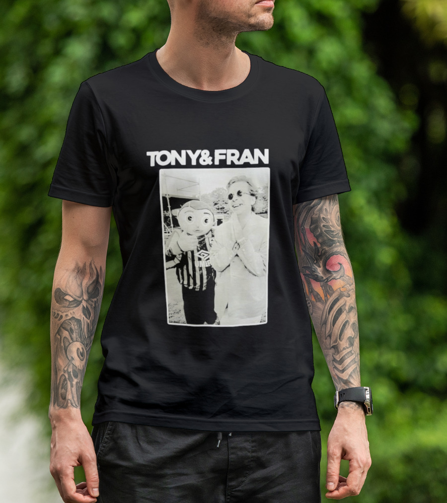 TONY & FRAN Frank Sidebottom Umbro Motif T-Shirt