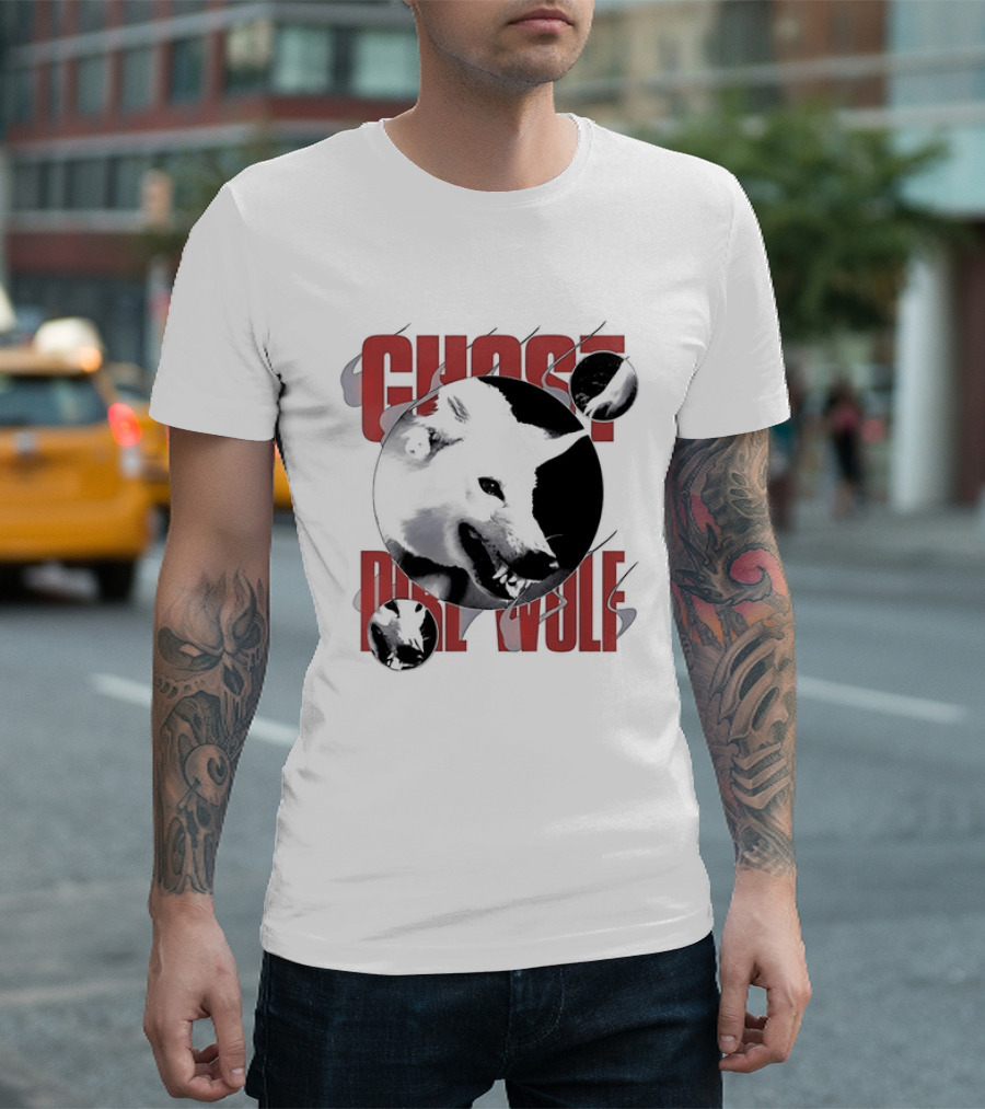 Ghost Dire Wolf Game Of Thrones Fan T-Shirt