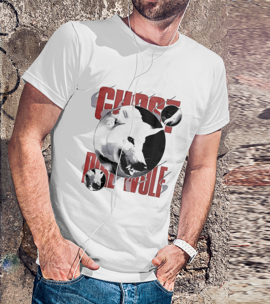 Ghost Dire Wolf Game Of Thrones Fan T-Shirt