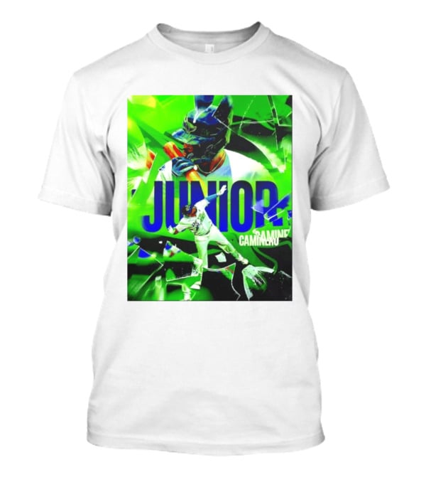 Junior Caminero Tampa Bay Rays La Maxima Baseball Legend T-Shirt