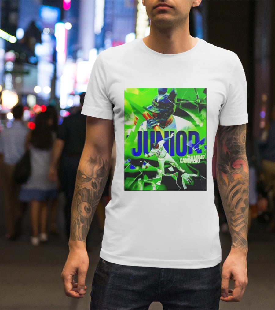 Junior Caminero Tampa Bay Rays La Maxima Baseball Legend T-Shirt