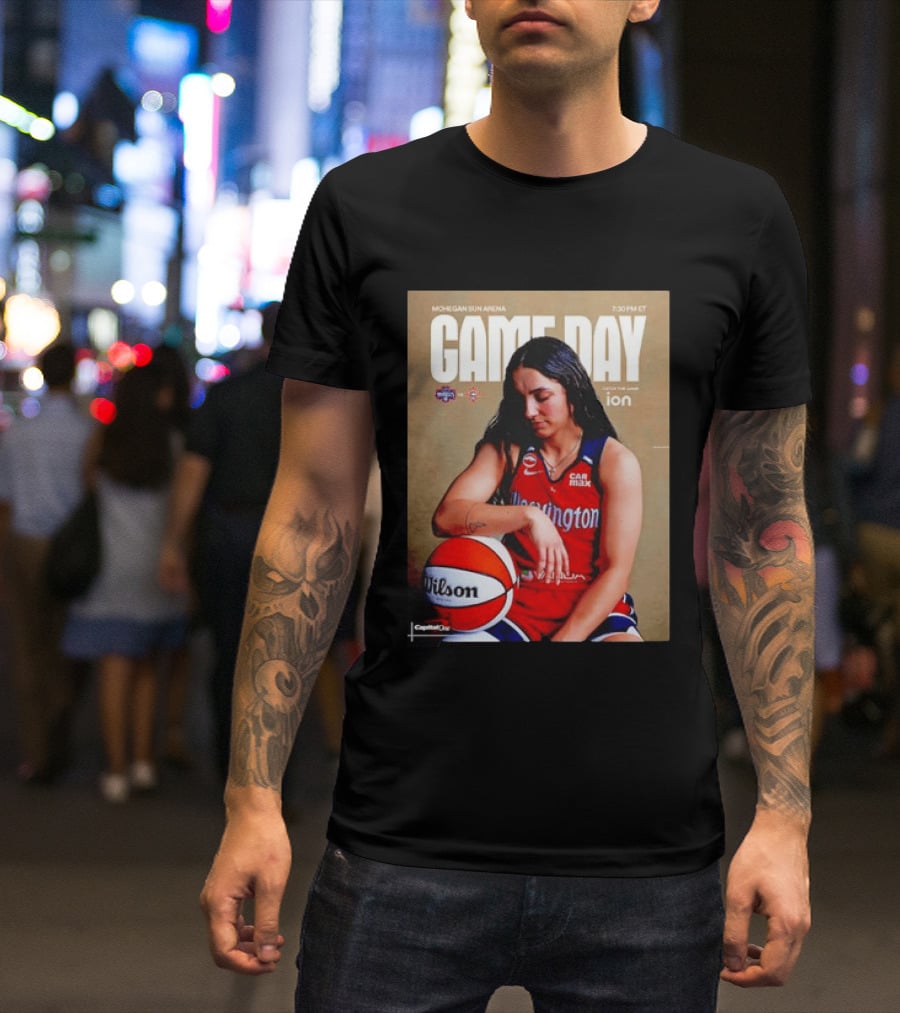 Mohegan Sun Arena Game Day Washington Mystics Sonia Citron 7:30 PM ET T-Shirt