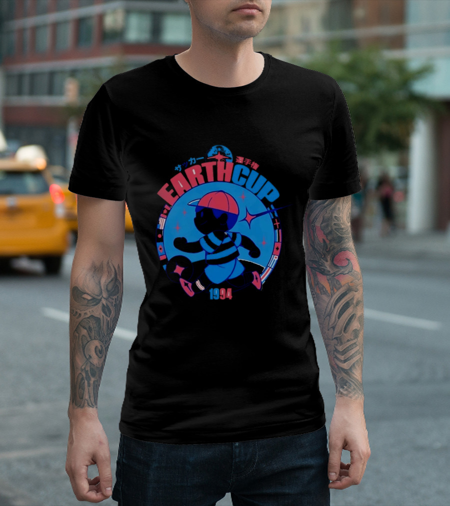 Ness EarthBound EarthCup 1994 Soccer Stars T-Shirt
