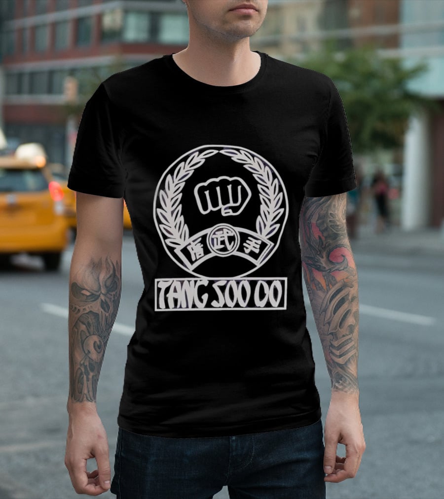 Tang Soo Do Fist Laurel Leaf Martial Arts T-Shirt