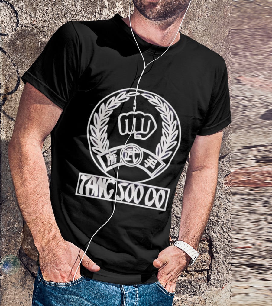 Tang Soo Do Fist Laurel Leaf Martial Arts T-Shirt