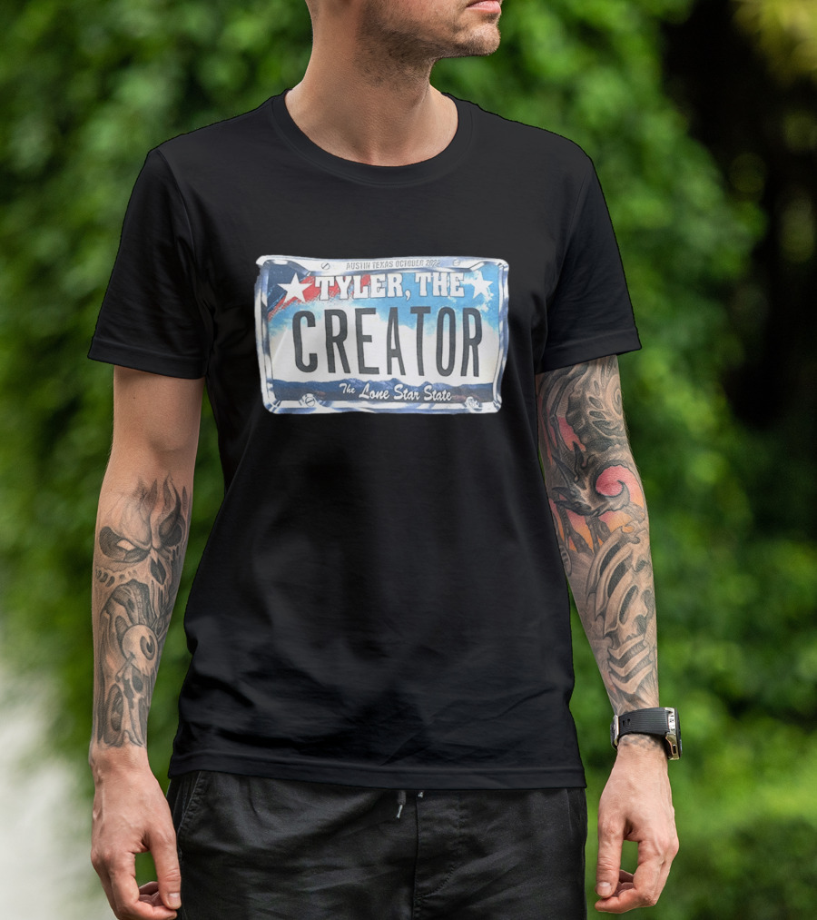 Tyler The Creator Austin Texas October 2021 The Lone Star State T-Shirt
