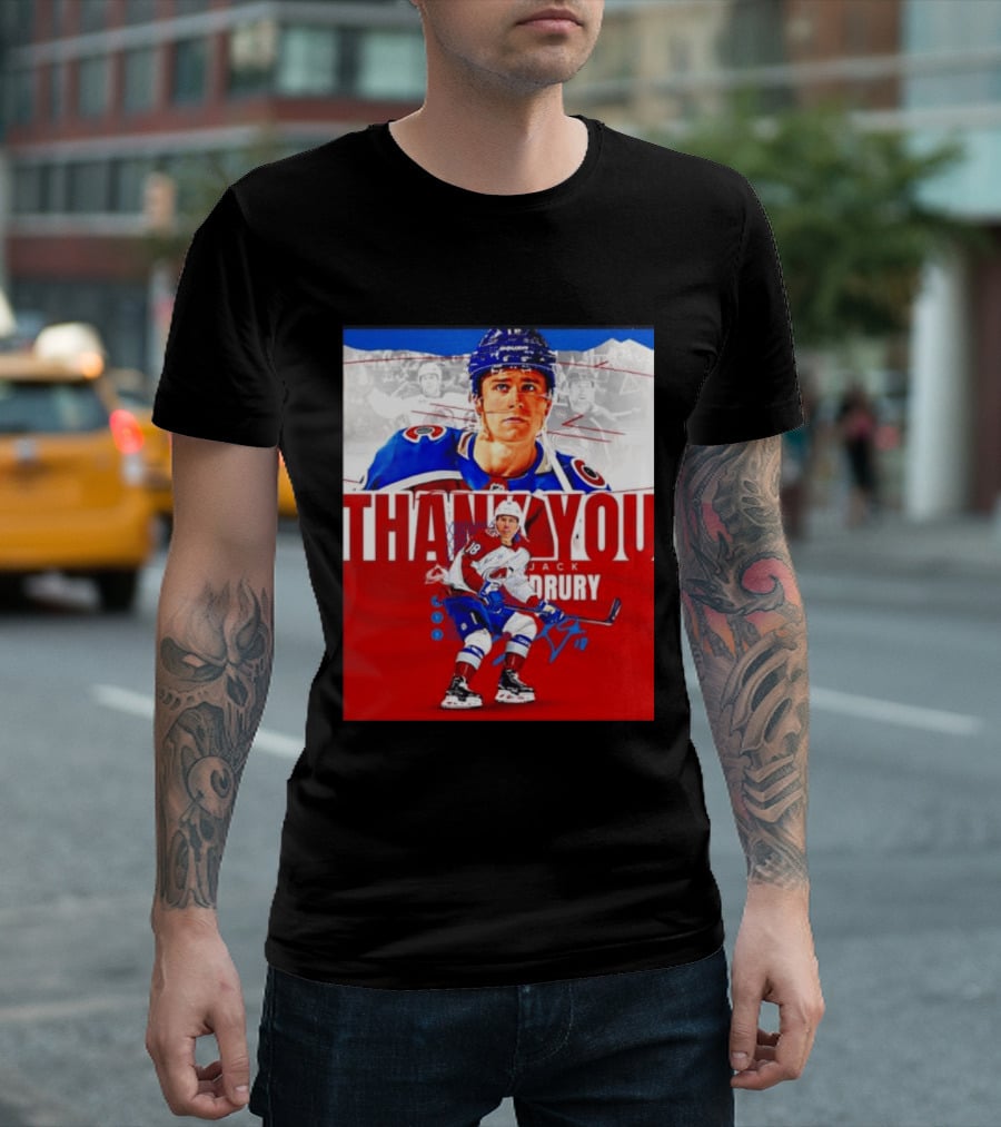 Jack Drury Thank You Colorado Avalanche T-Shirt