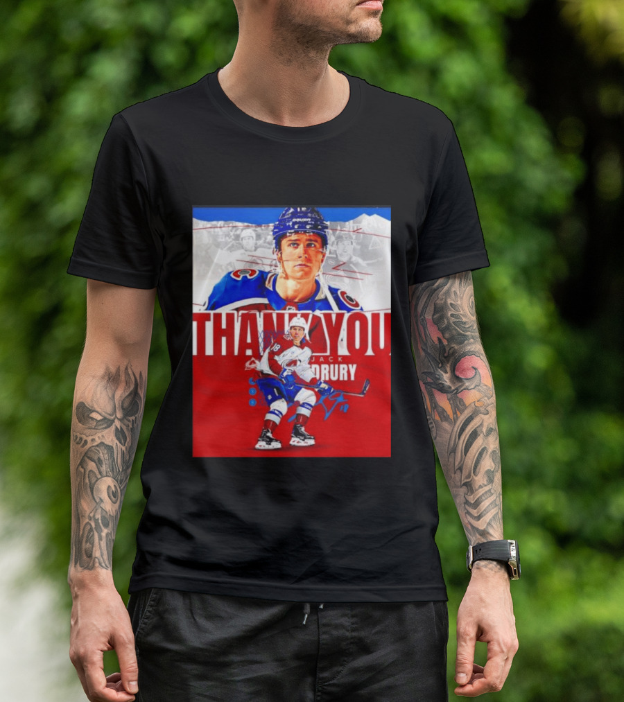 Jack Drury Thank You Colorado Avalanche T-Shirt