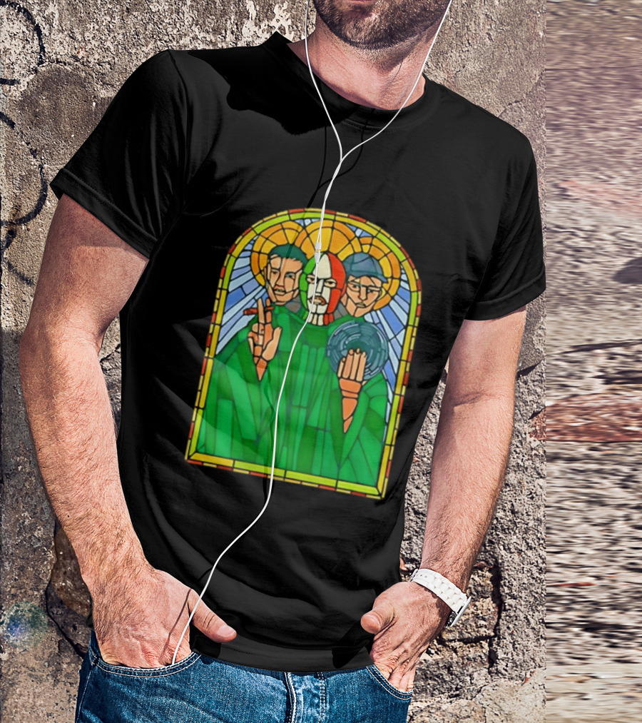 Conor McGregor Khabib Nurmagomedov Dustin Poirier MMA Ultimate Fighting Stained Glass T-Shirt