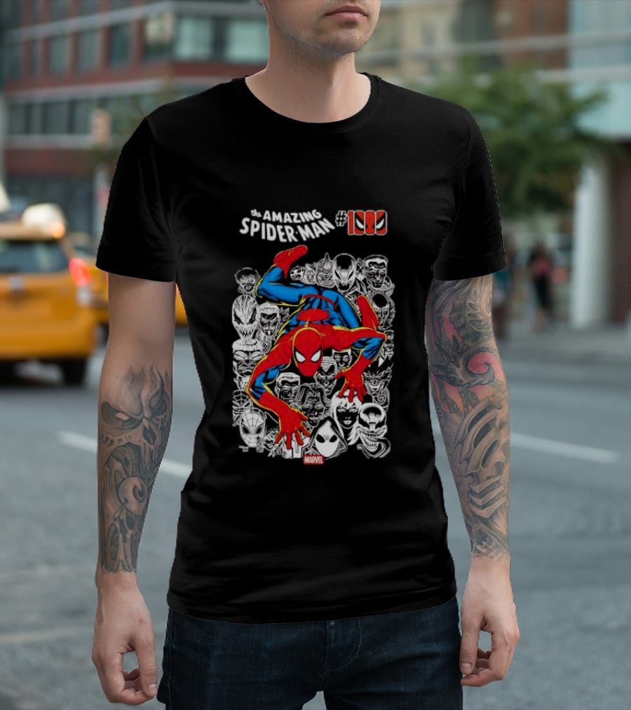 Amazing Spider Man 1000 Villains Marvel Collection T-Shirt