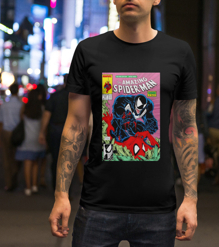 The Amazing Spider Man 316 Venom Is Back Marvel Comic Book Cover T-Shirt