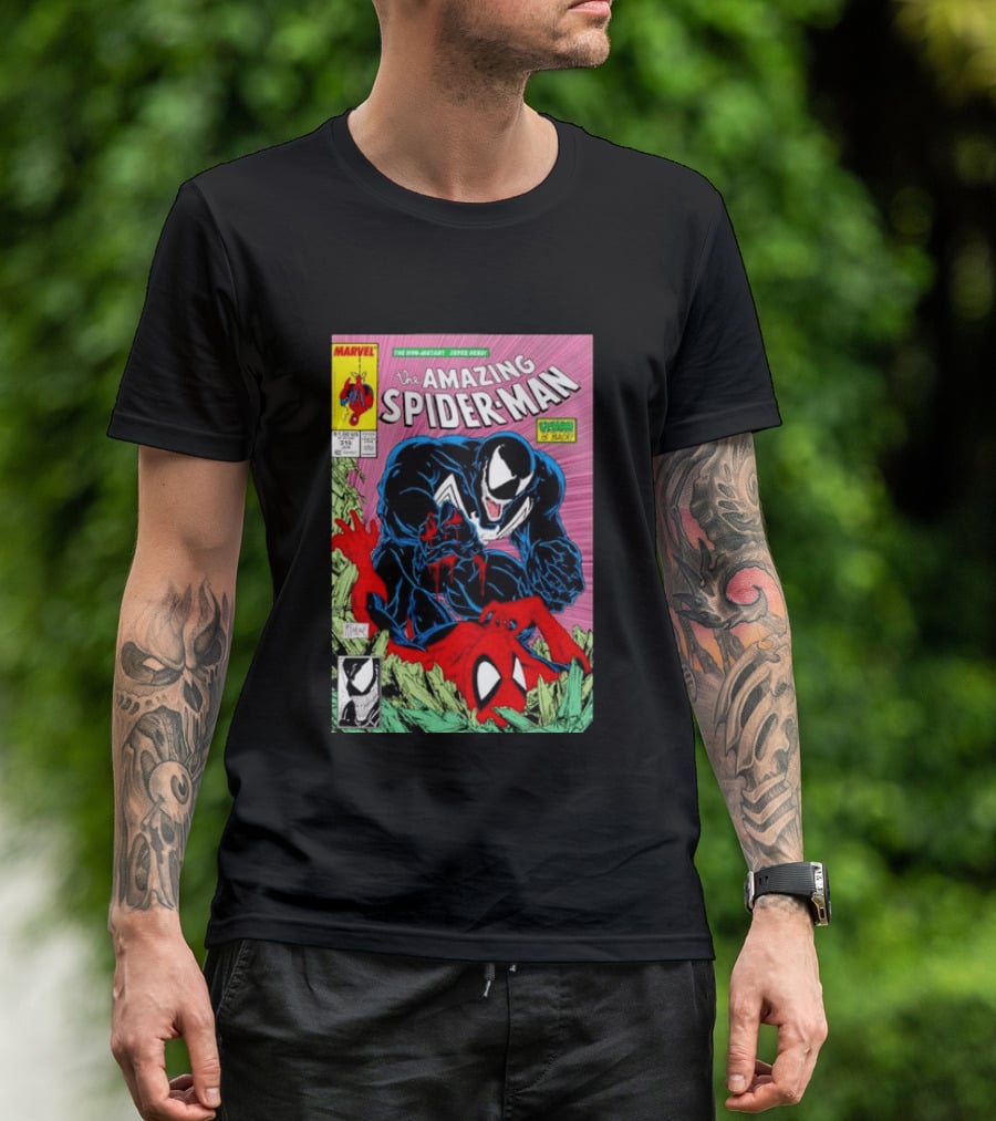 The Amazing Spider Man 316 Venom Is Back Marvel Comic Book Cover T-Shirt