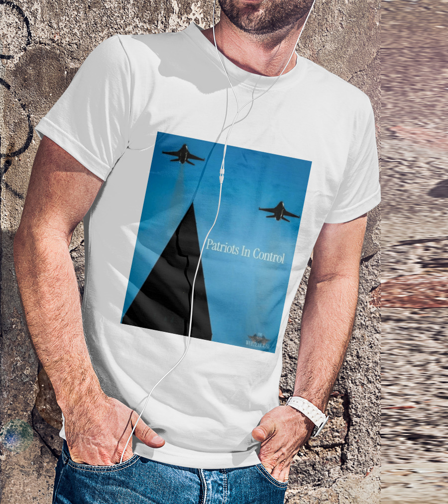 Patriots In Control Fighter Jets Over Monument With White House T-Shirt