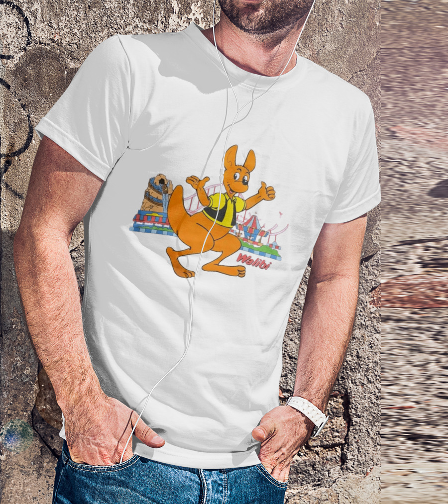 Walibi Kangaroo Roller Theme Park Adventure T-Shirt