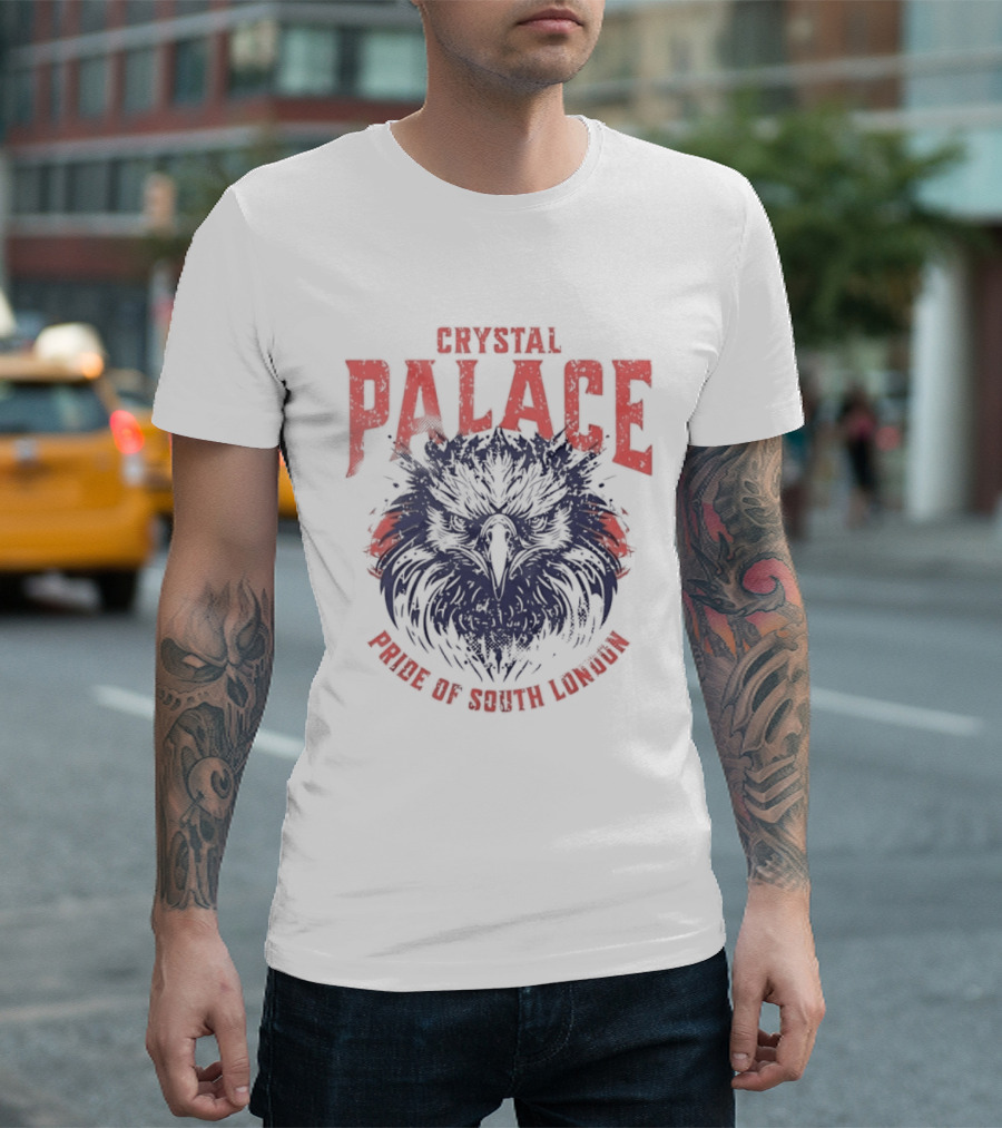 Crystal Palace Power Of South London Pride Eagle T-Shirt