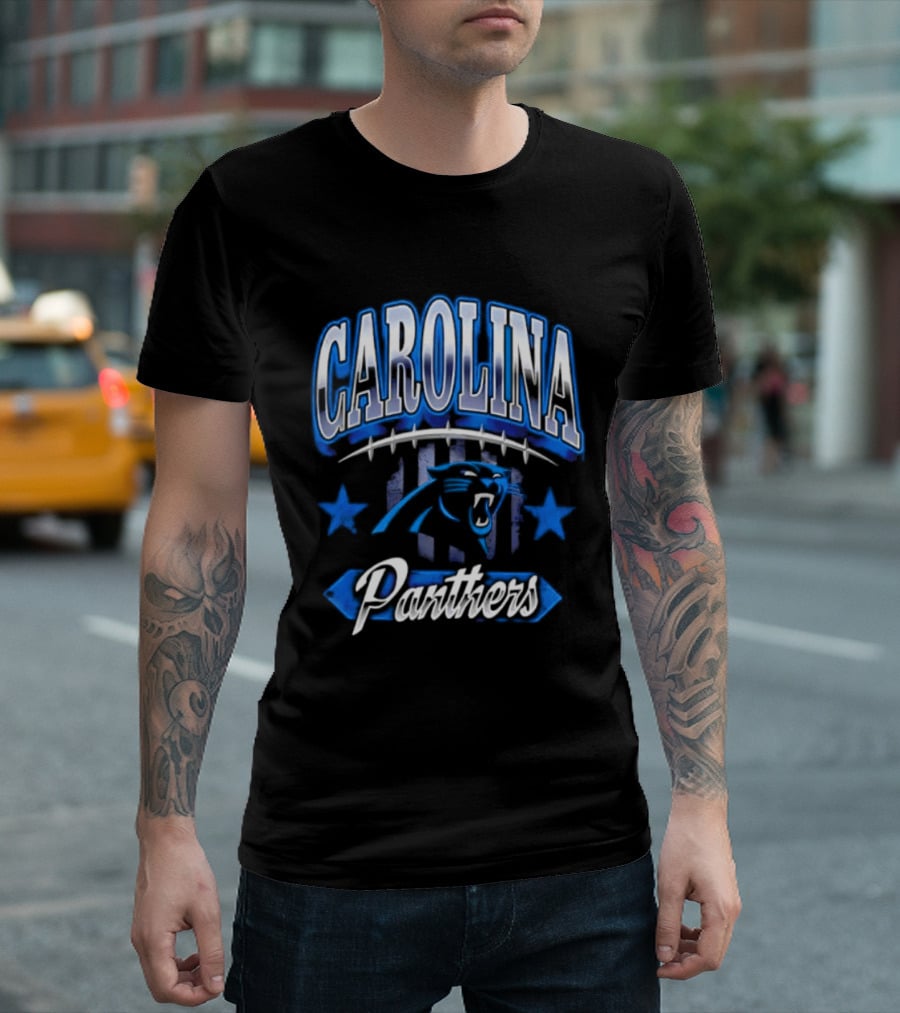 Carolina Panthers American 2026 Stars And Panthers T-Shirt