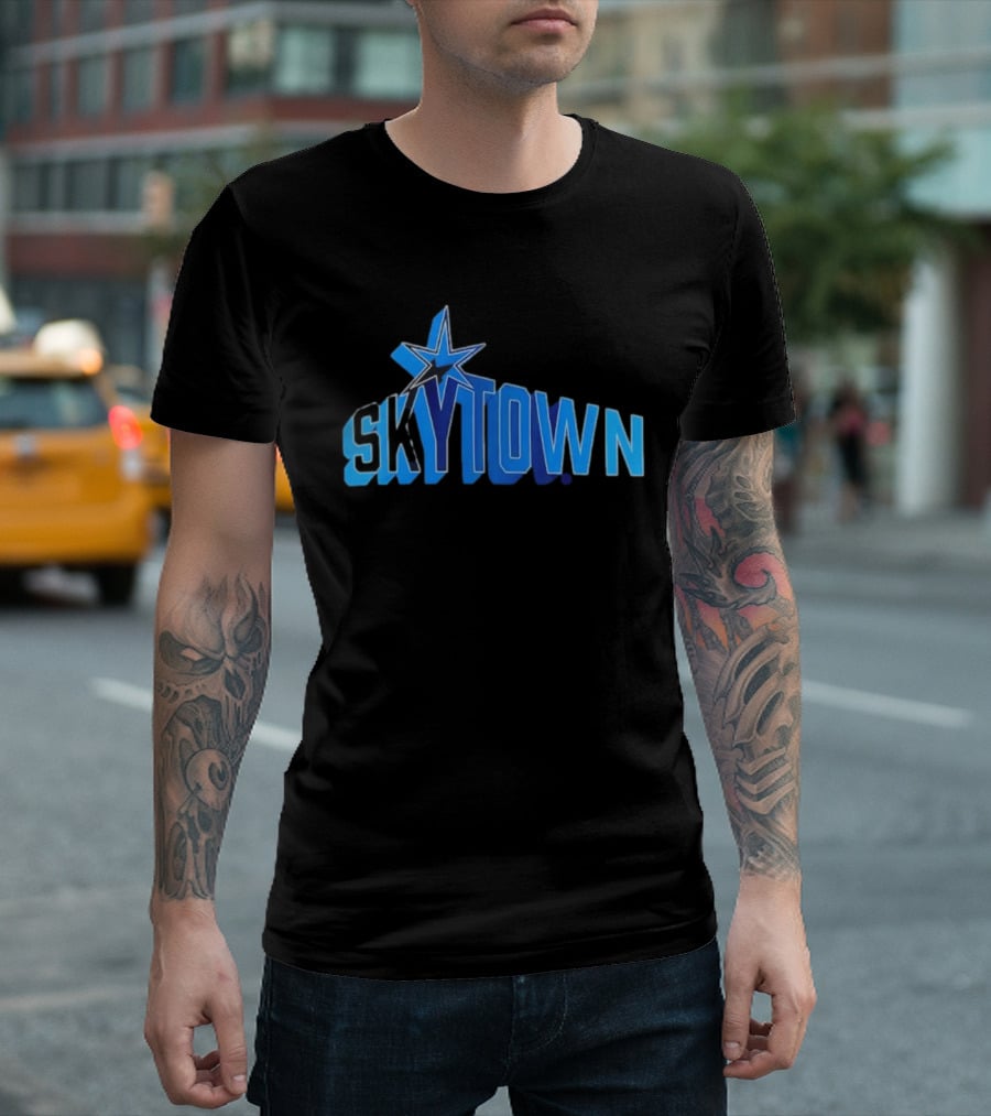 Chicago Sky Skytown Star Blue T-Shirt