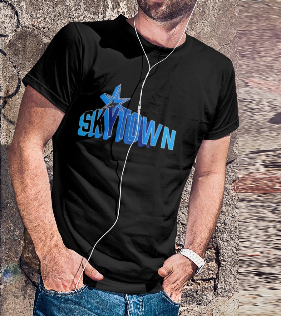 Chicago Sky Skytown Star Blue T-Shirt