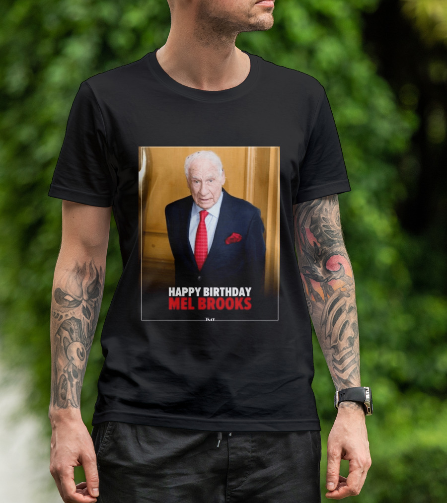 Mel Brooks Happy 100th Birthday Celebration T-Shirt
