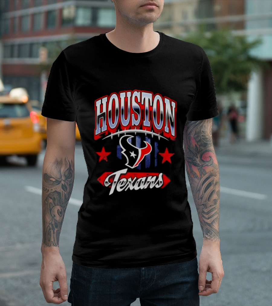 Houston Texans Stars And Stripes 2026 T-Shirt
