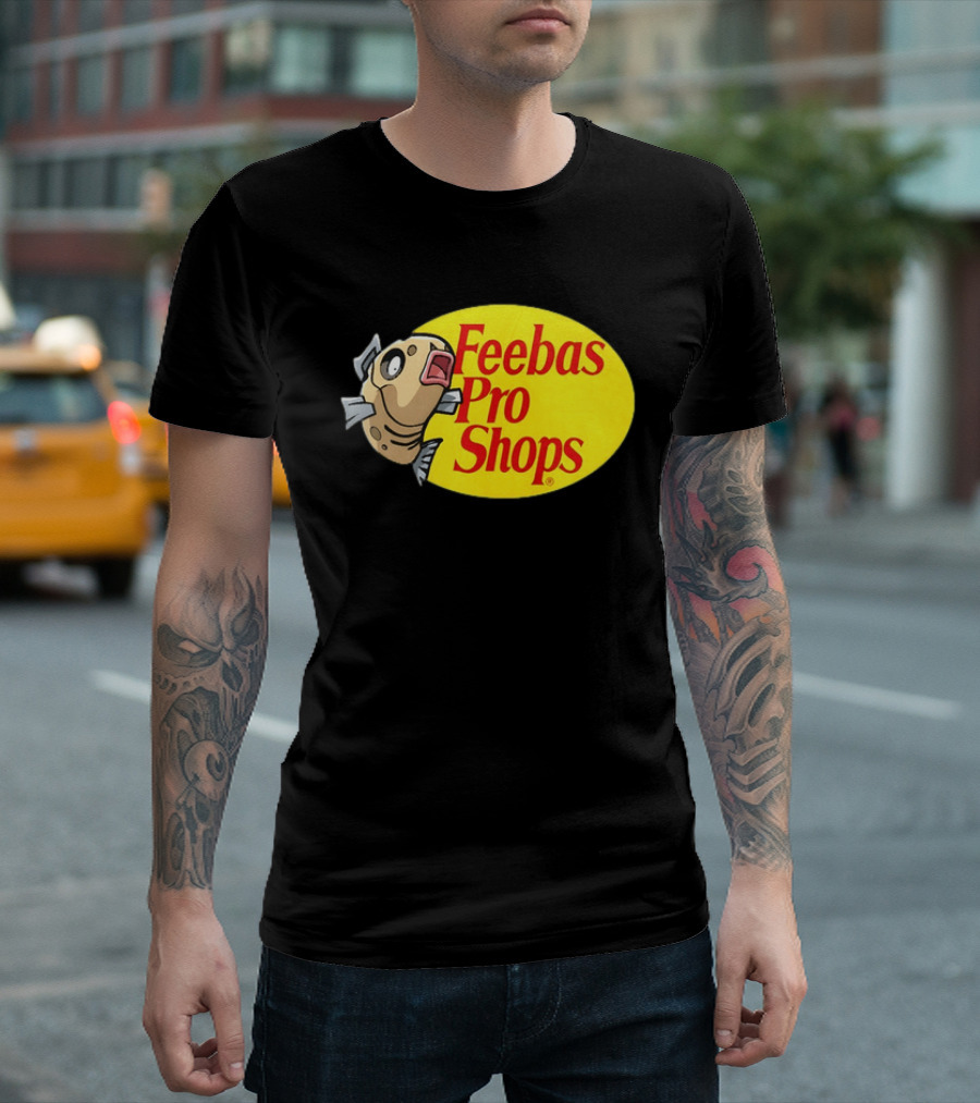 Feebas Pro Shops Fun Fish Illustration For Fans T-Shirt