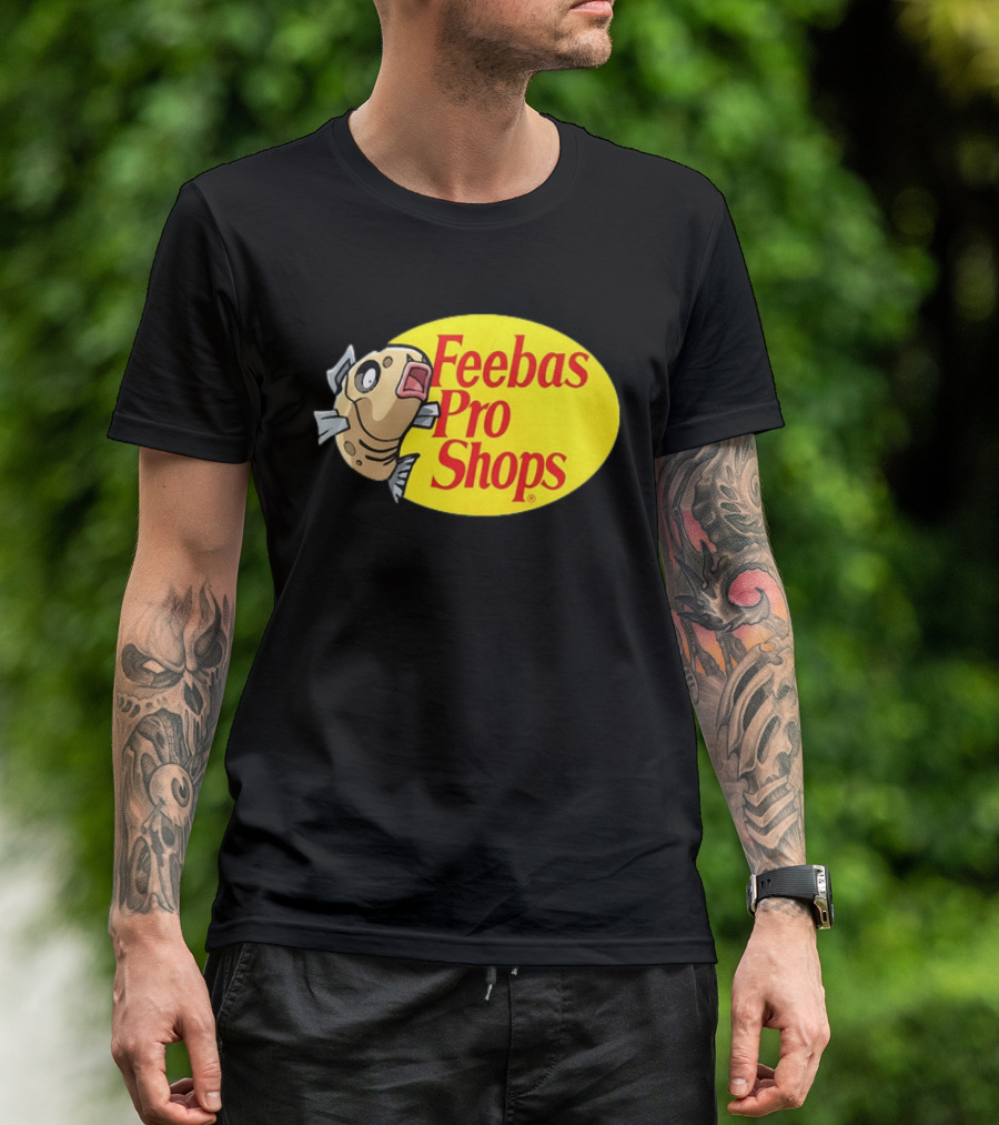 Feebas Pro Shops Fun Fish Illustration For Fans T-Shirt
