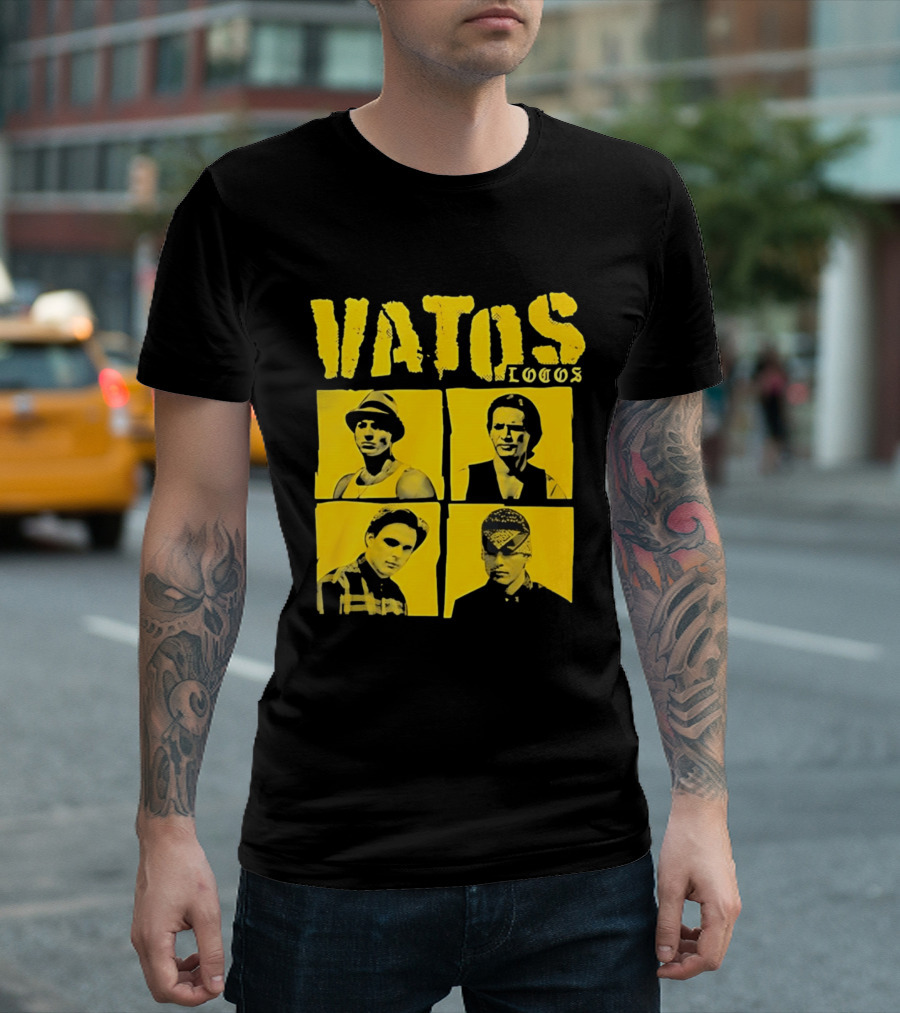 Vatos Locos Characters Yellow T-Shirt