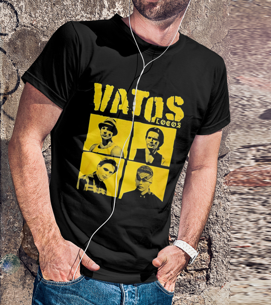 Vatos Locos Characters Yellow T-Shirt