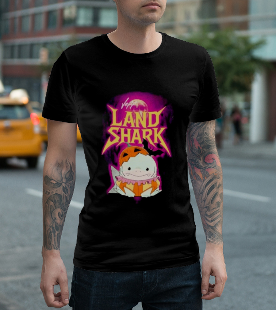 Veep Marvel Rivals Jeff The Land Shark Pumpkin T-Shirt