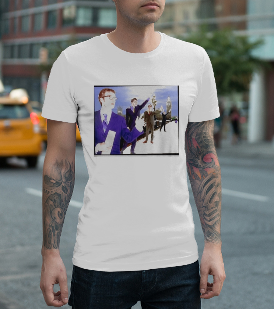 Blur X Junya Watanabe Suit Collection With Big Ben T-Shirt