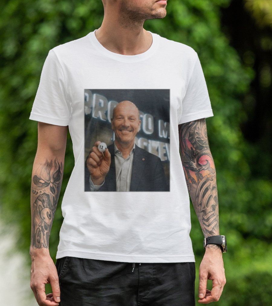 Mats Sundin Toronto Maple Leafs Proud Moment Achievement Win Draft Lottery T-Shirt