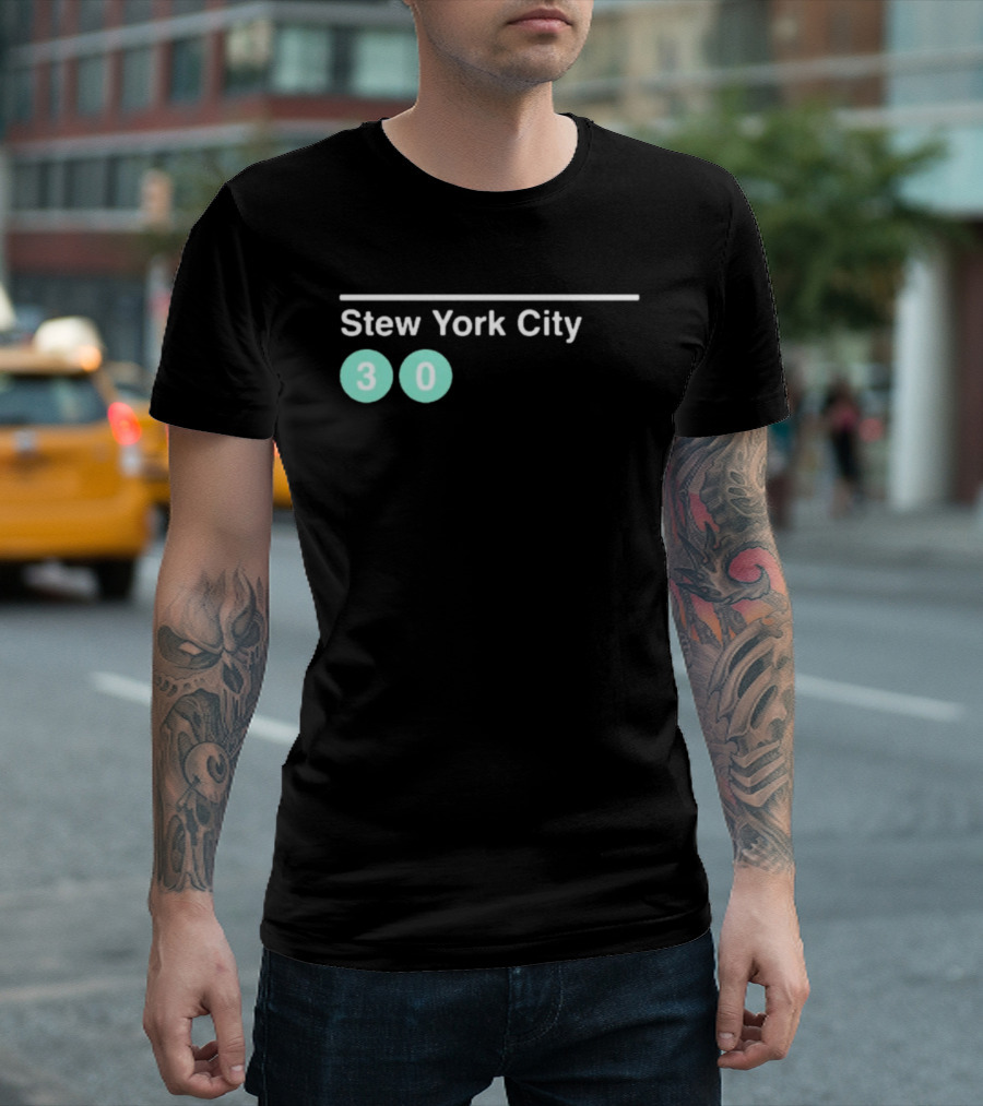 Stew York City 30 Breanna Stewart NY Liberty WNBA T-Shirt