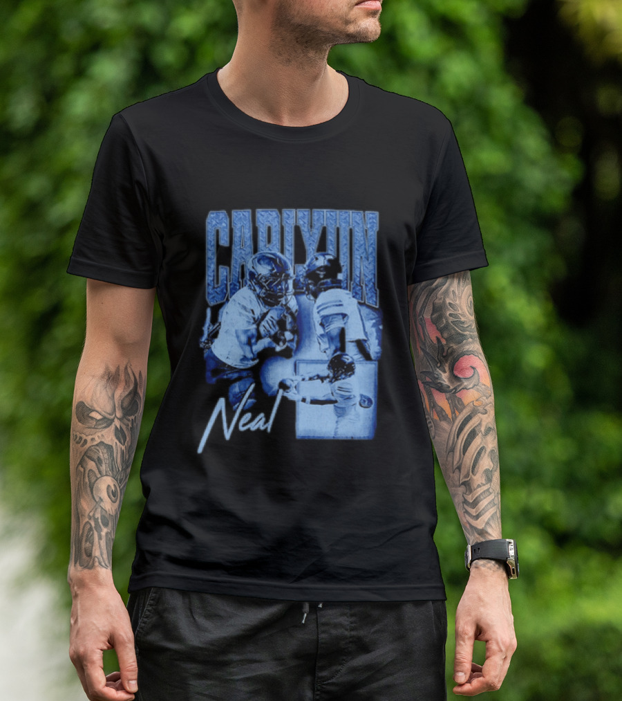 Carlyun Neal Alabama Crimson Tide Football Player Action Collage T-Shirt
