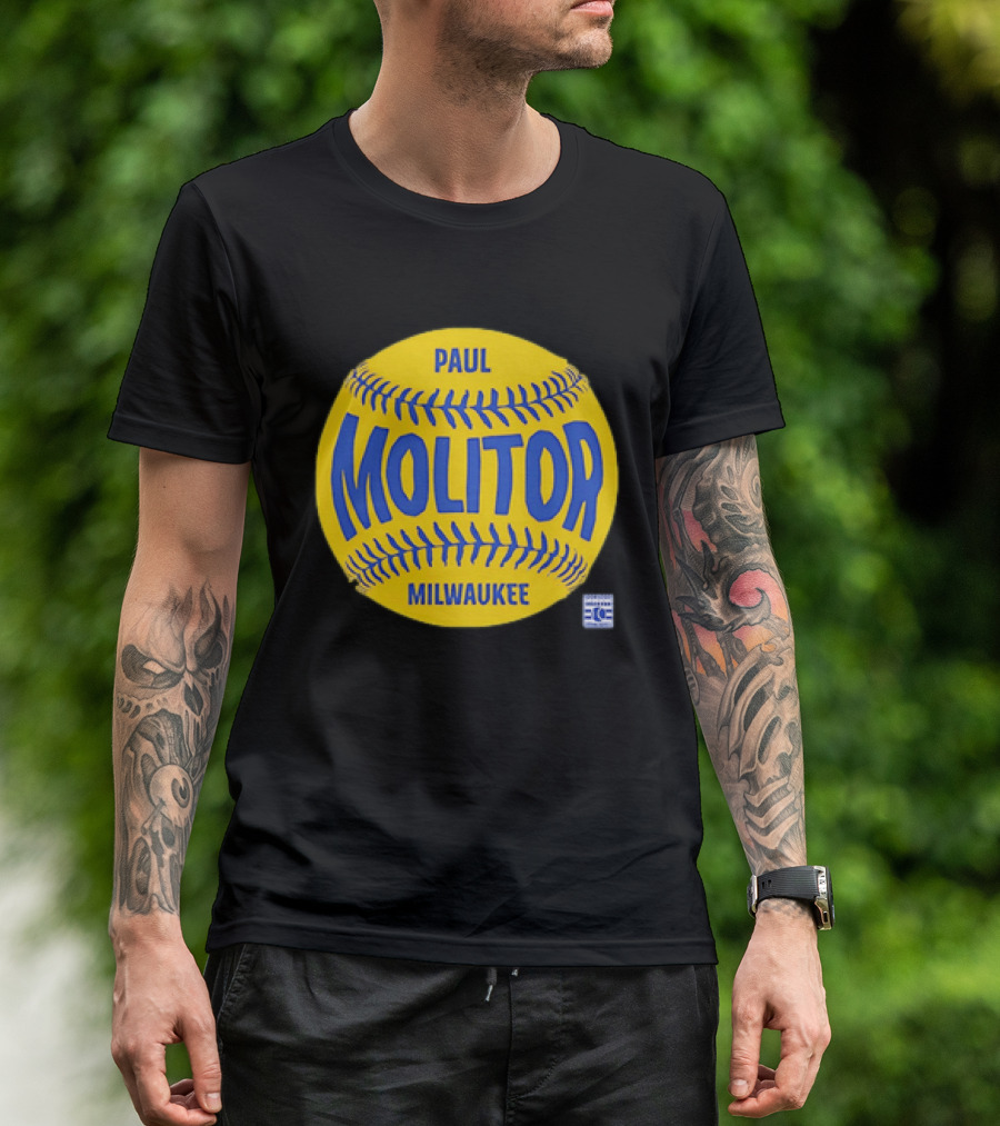 Paul Molitor Milwaukee Brewers Baseball Hall Of Fame 318 Club 1982 T-Shirt