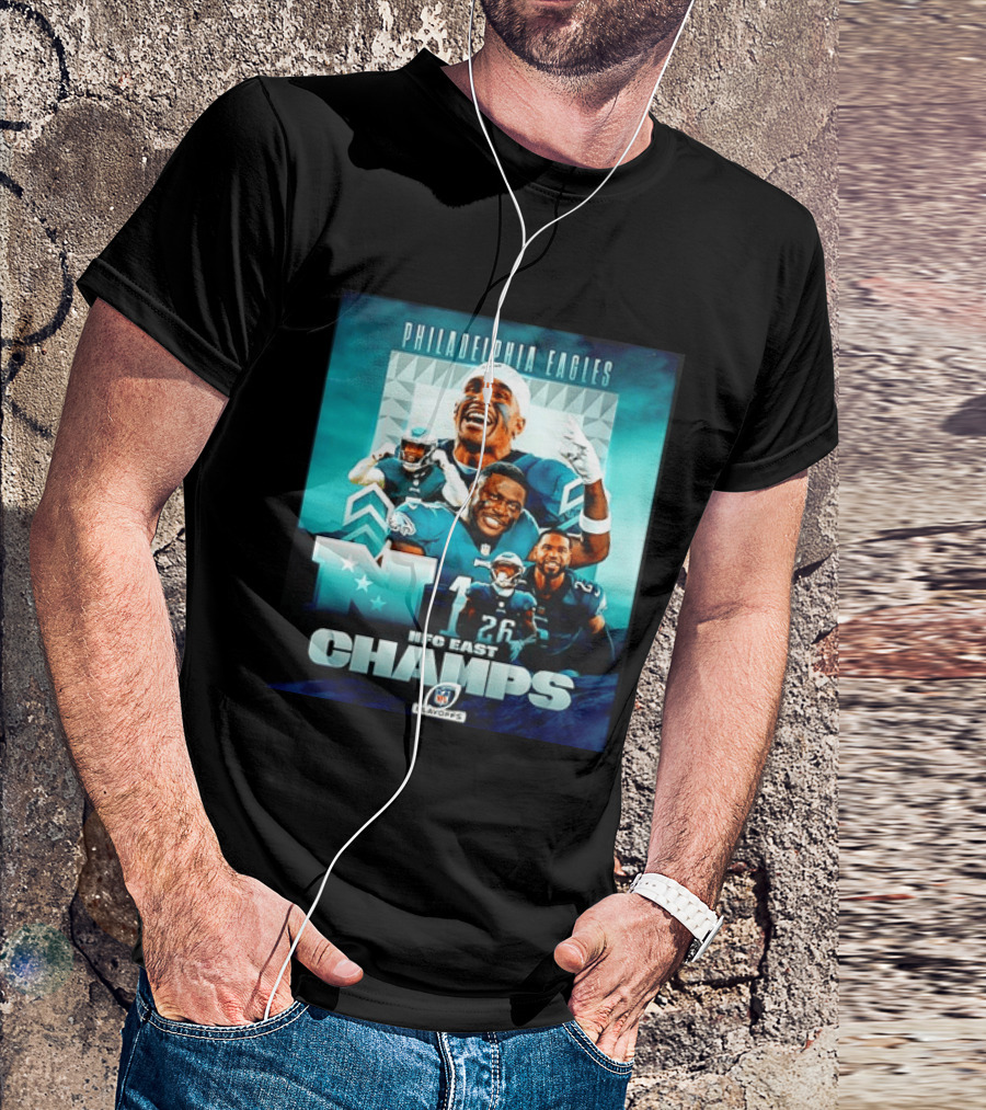 Philadelphia Eagles NFC East Champs 2022 Playoffs T-Shirt