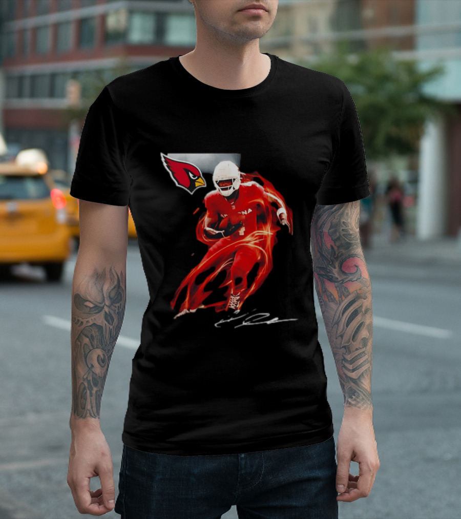 Kyler Murray Arizona Cardinals Dynamic Football Motion T-Shirt