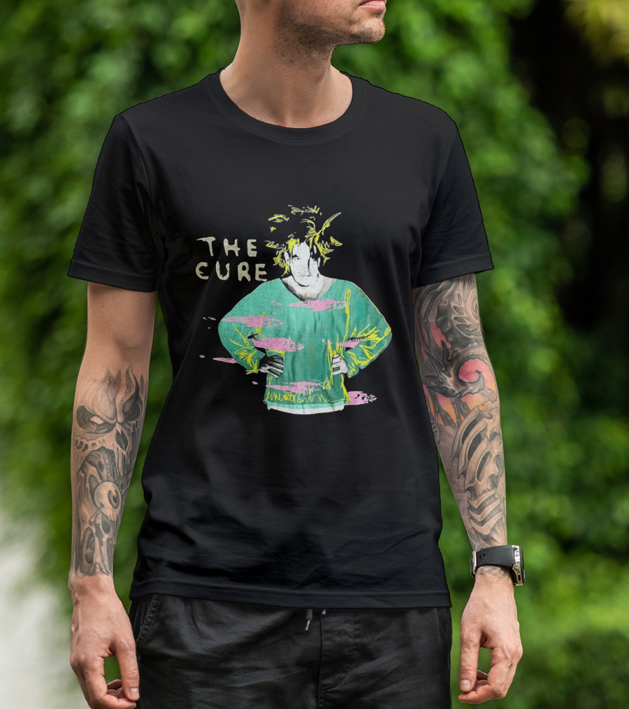 The Cure Standing On A Beach 1986 T-Shirt