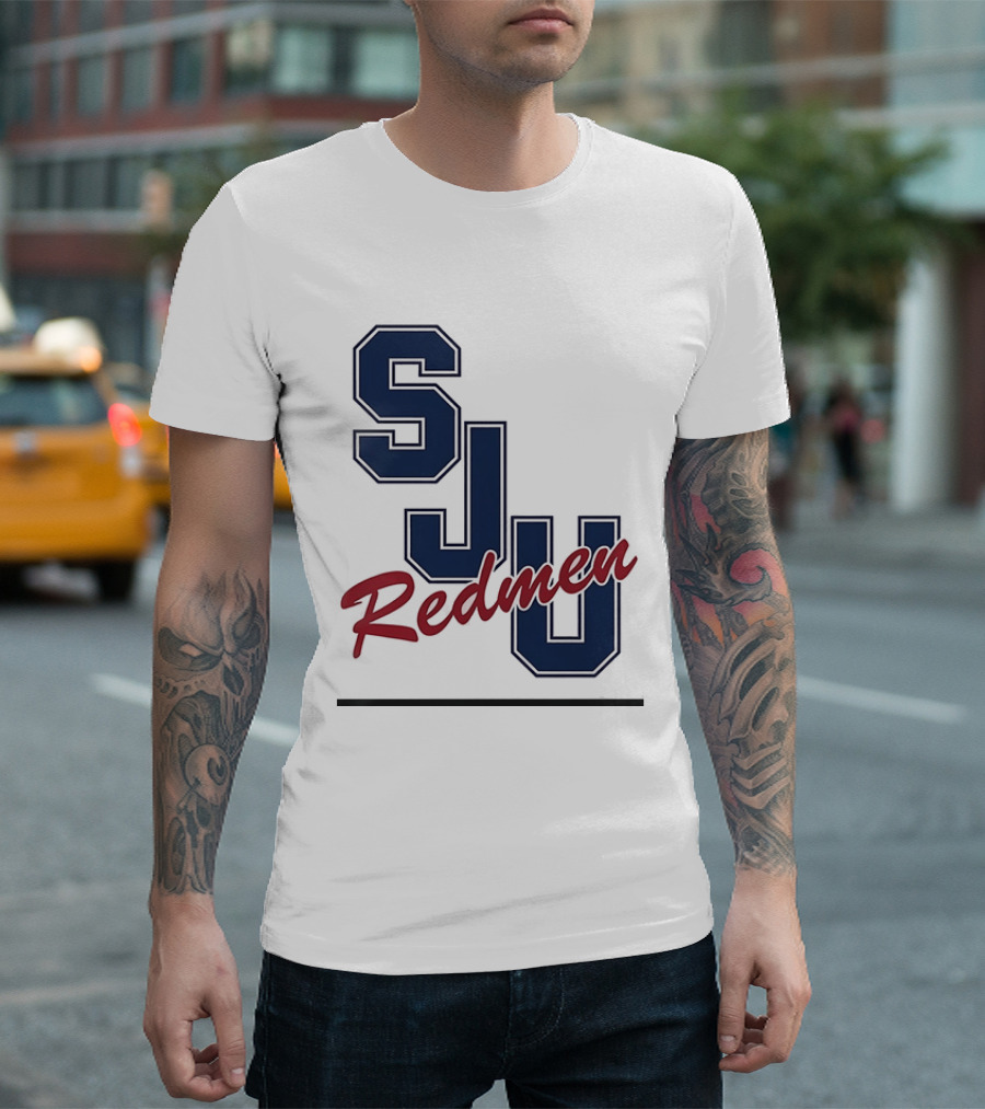SJU Redmen 1988 Basketball Team T-Shirt