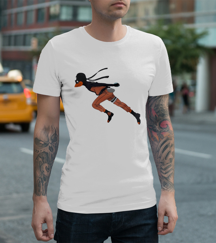 Naruto Uzumaki Duck Running Ninja Clan T-Shirt