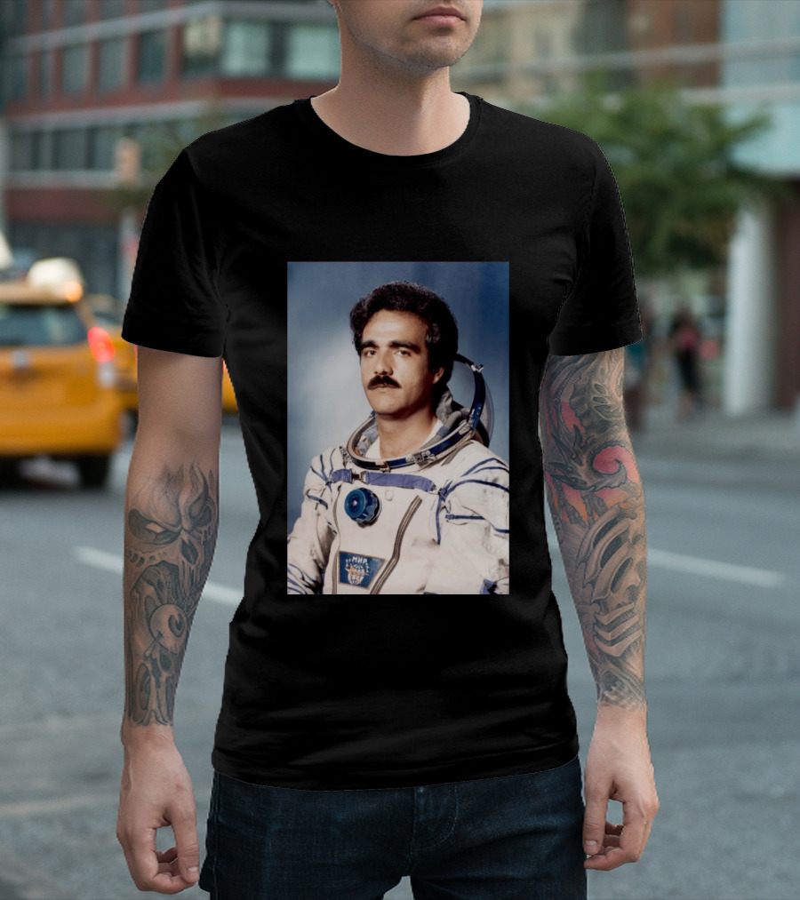 Abdul Ahad Momand Afghan Astronaut In Space Suit T-Shirt