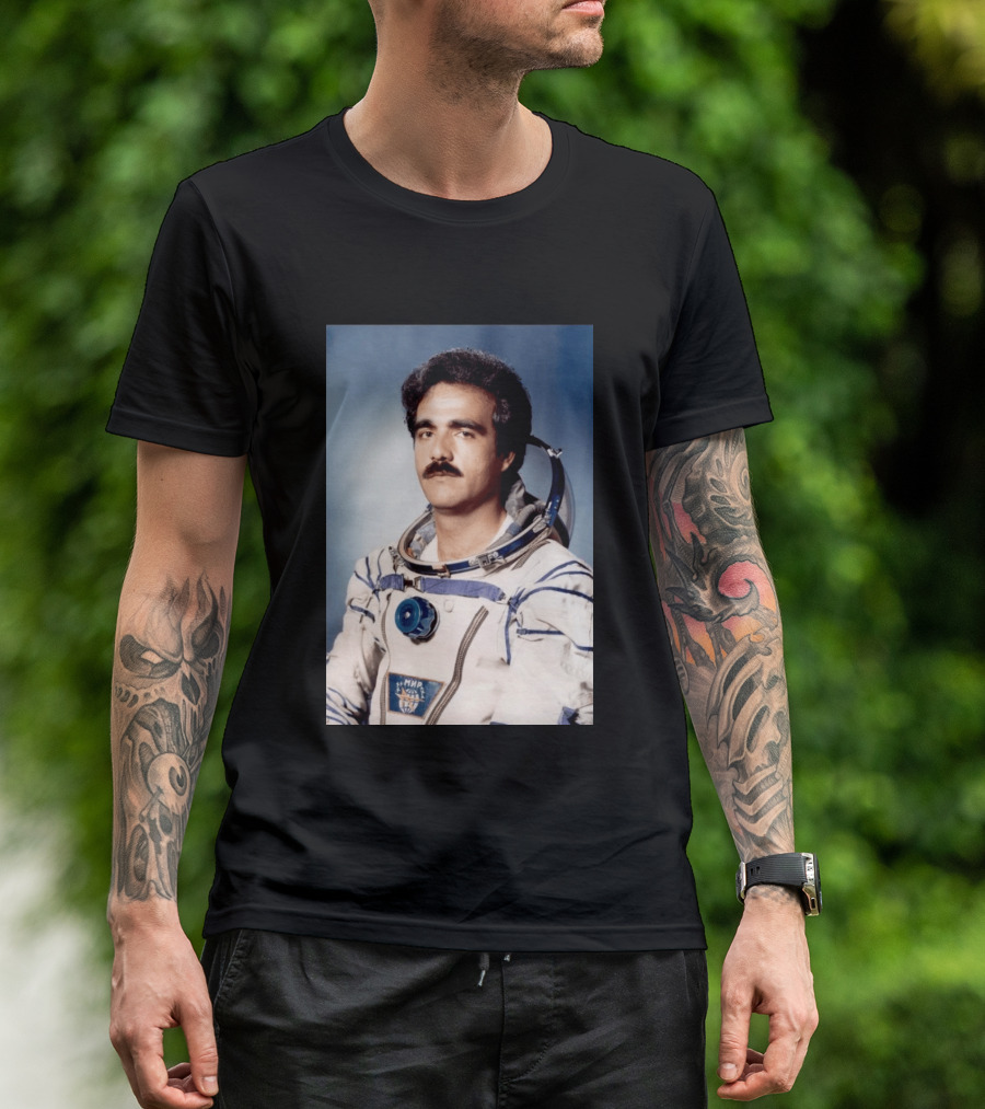 Abdul Ahad Momand Afghan Astronaut In Space Suit T-Shirt