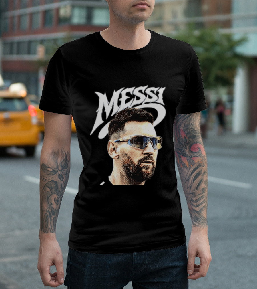 Lionel Messi Inter Miami CF Halftone Featuring T-Shirt