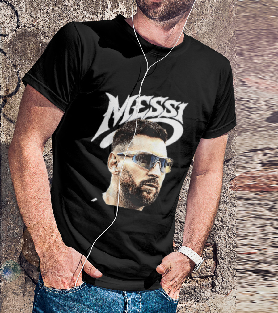 Lionel Messi Inter Miami CF Halftone Featuring T-Shirt