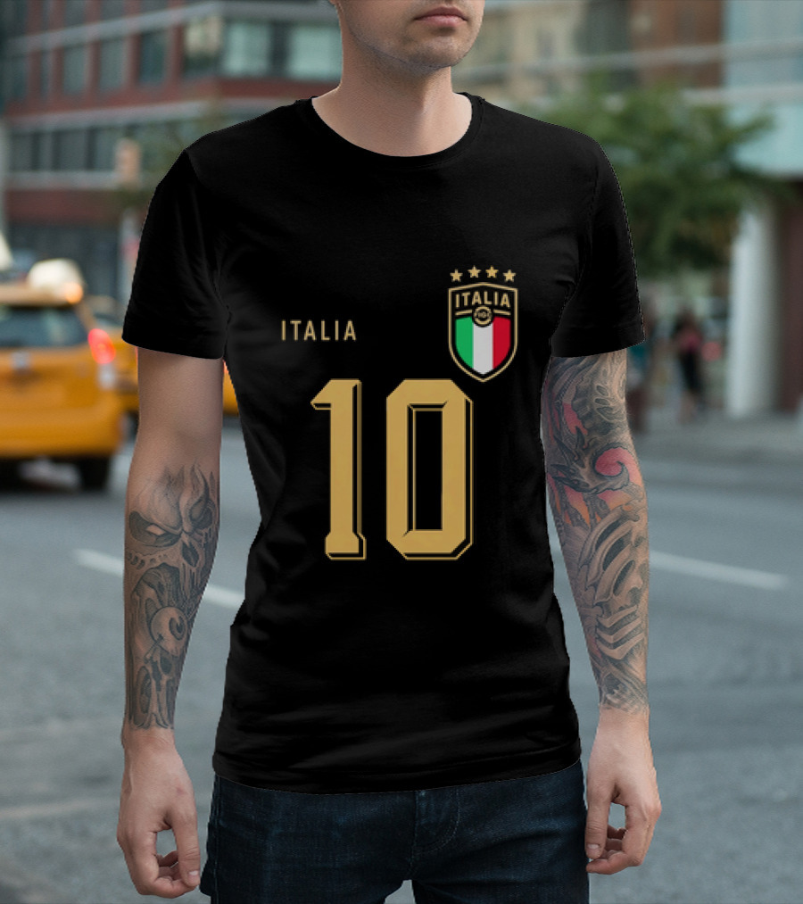 Italia 10 Argentina Lionel Messi T-Shirt
