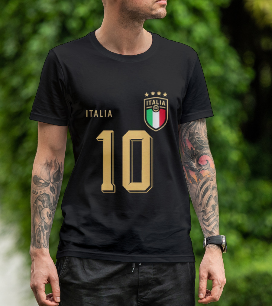 Italia 10 Argentina Lionel Messi T-Shirt